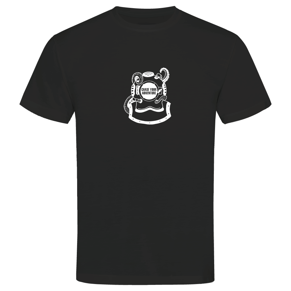 Chase Your Adventure Diving Sea Lovers T-Shirt – Large Design