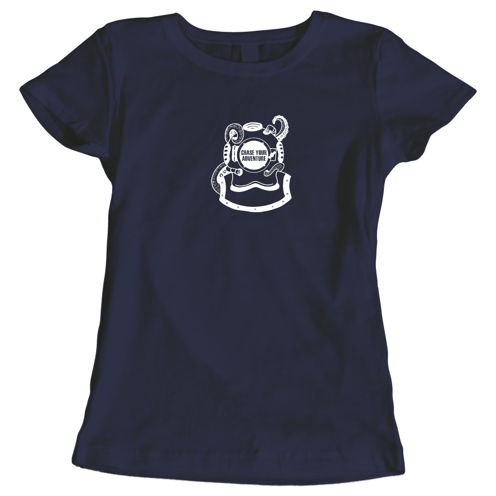 Chase Your Adventure Diving Sea Lovers Ladies T-Shirt