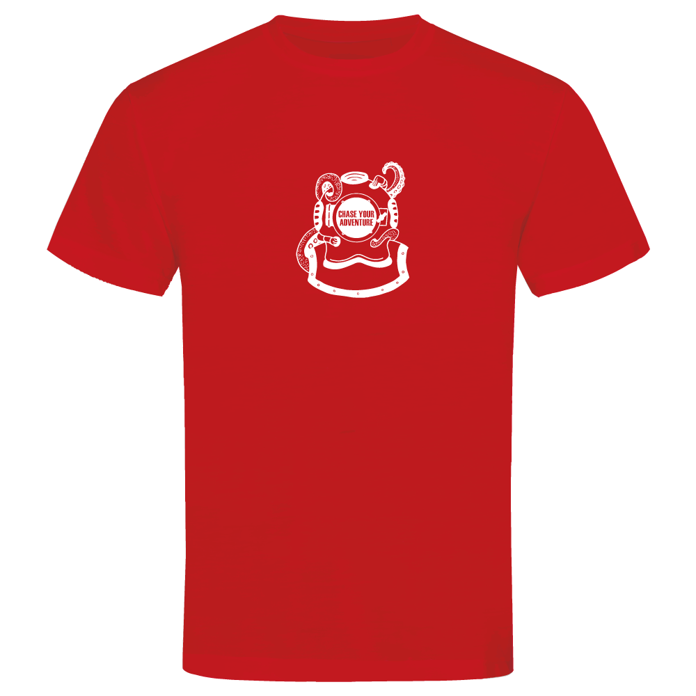 Chase Your Adventure Diving Sea Lovers T-Shirt – Large Design