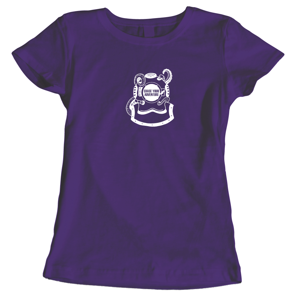 Chase Your Adventure Diving Sea Lovers Ladies T-Shirt