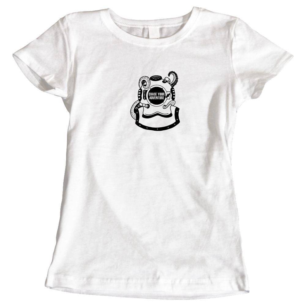 Chase Your Adventure Diving Sea Lovers Ladies T-Shirt