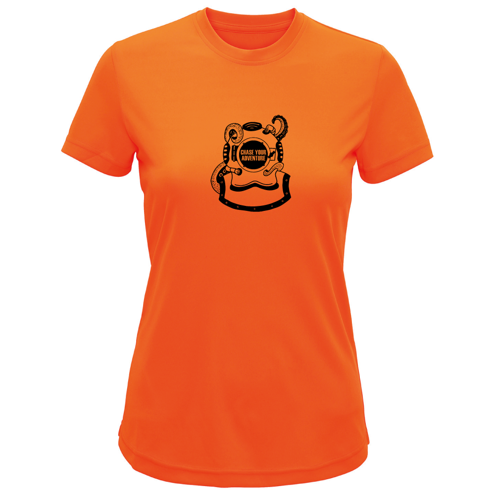 Chase Your Adventure Diving Sea Lovers Ladies T-Shirt