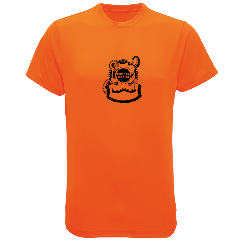 Chase Your Adventure Diving Sea Lovers T-Shirt – Large Design