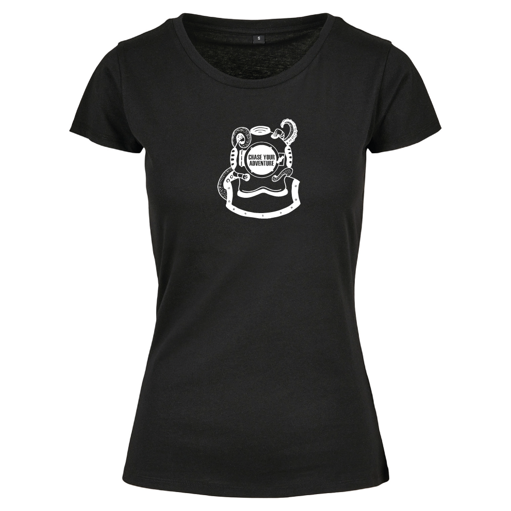 Chase Your Adventure Diving Sea Ocean Lovers Ladies T-Shirt