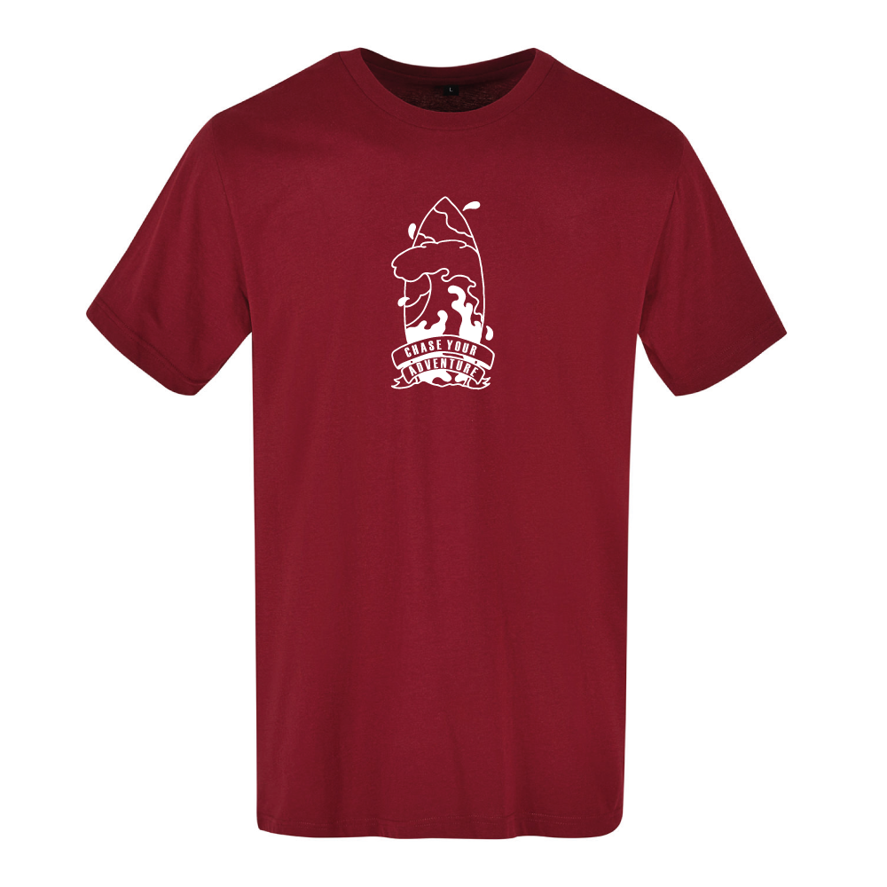 Chase Your Adventure Coastal Tee | Unisex Surf T-Shirt UK