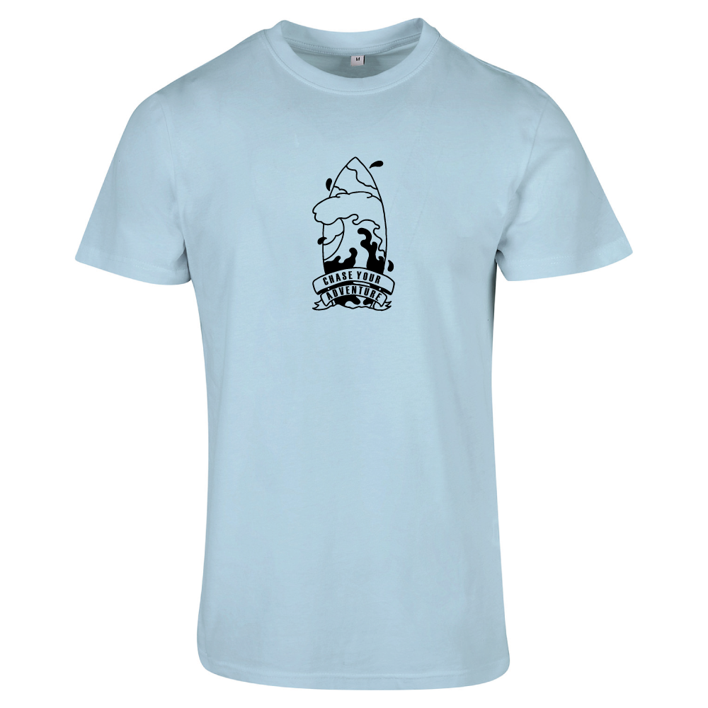 Chase Your Adventure Coastal Tee | Unisex Surf T-Shirt UK