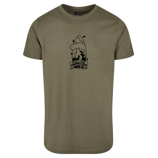 Chase Your Adventure Coastal Tee | Unisex Surf T-Shirt UK