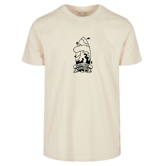 Chase Your Adventure Coastal Tee | Unisex Surf T-Shirt UK