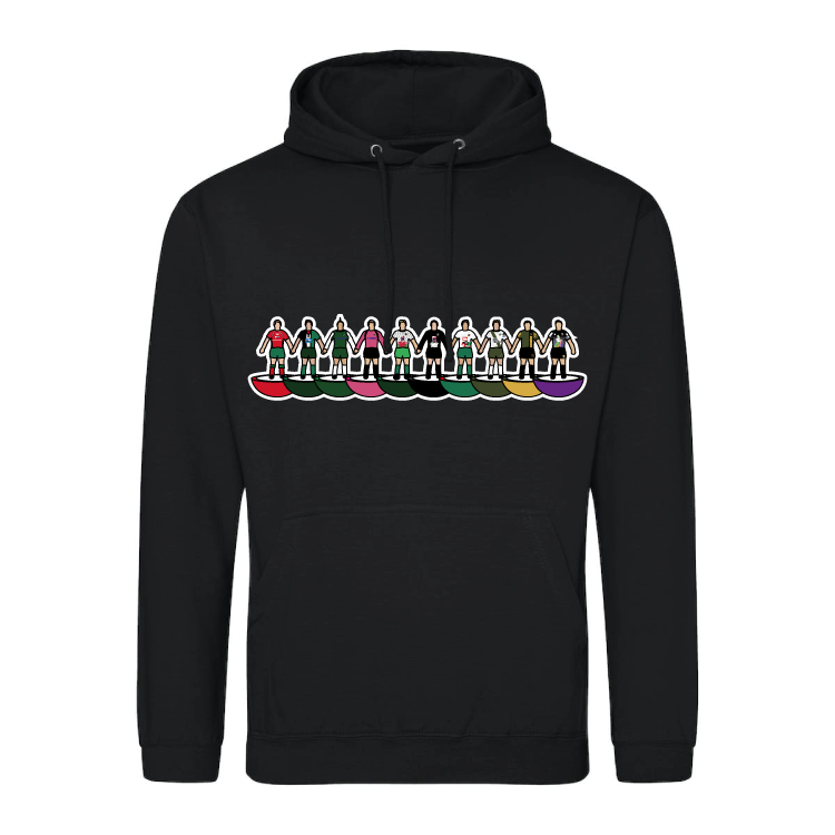 North Wales Dragons - Classic Football Game Unisex Hoodie