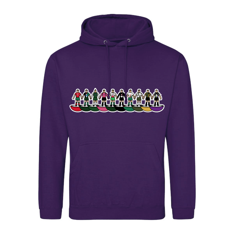 North Wales Dragons - Classic Football Game Unisex Hoodie