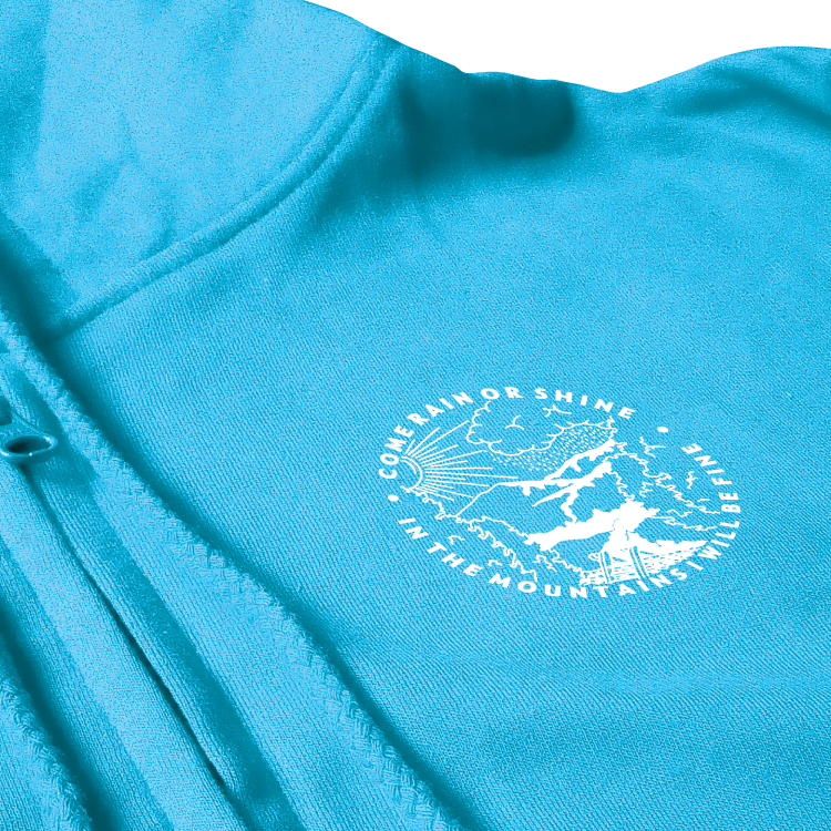 Hiking Zip Hoodie UK | Come Rain or Shine | Outdoor Clothing