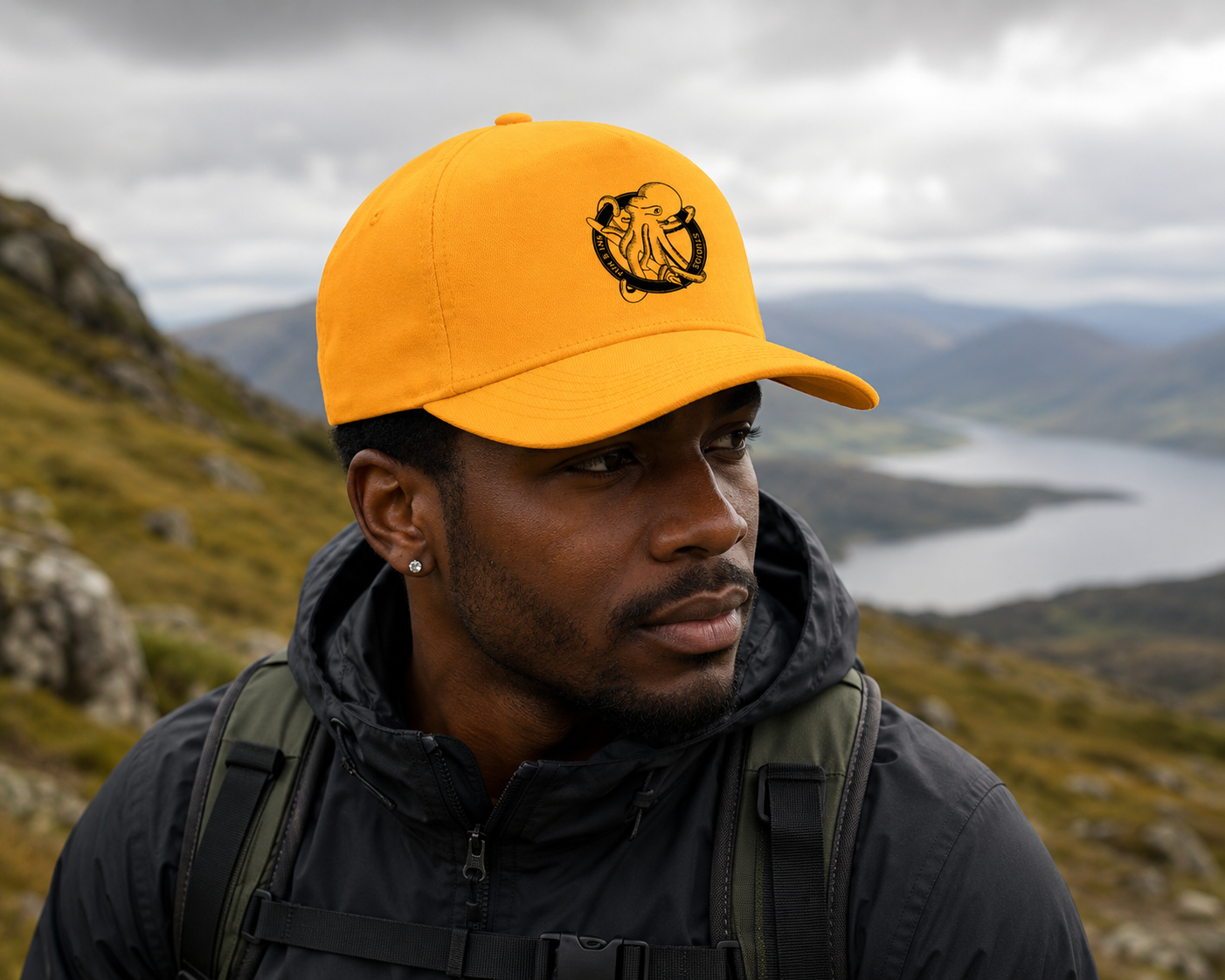 Pen & Ink Studios Octopus Adventure Cap | Outdoor Explorer Hat