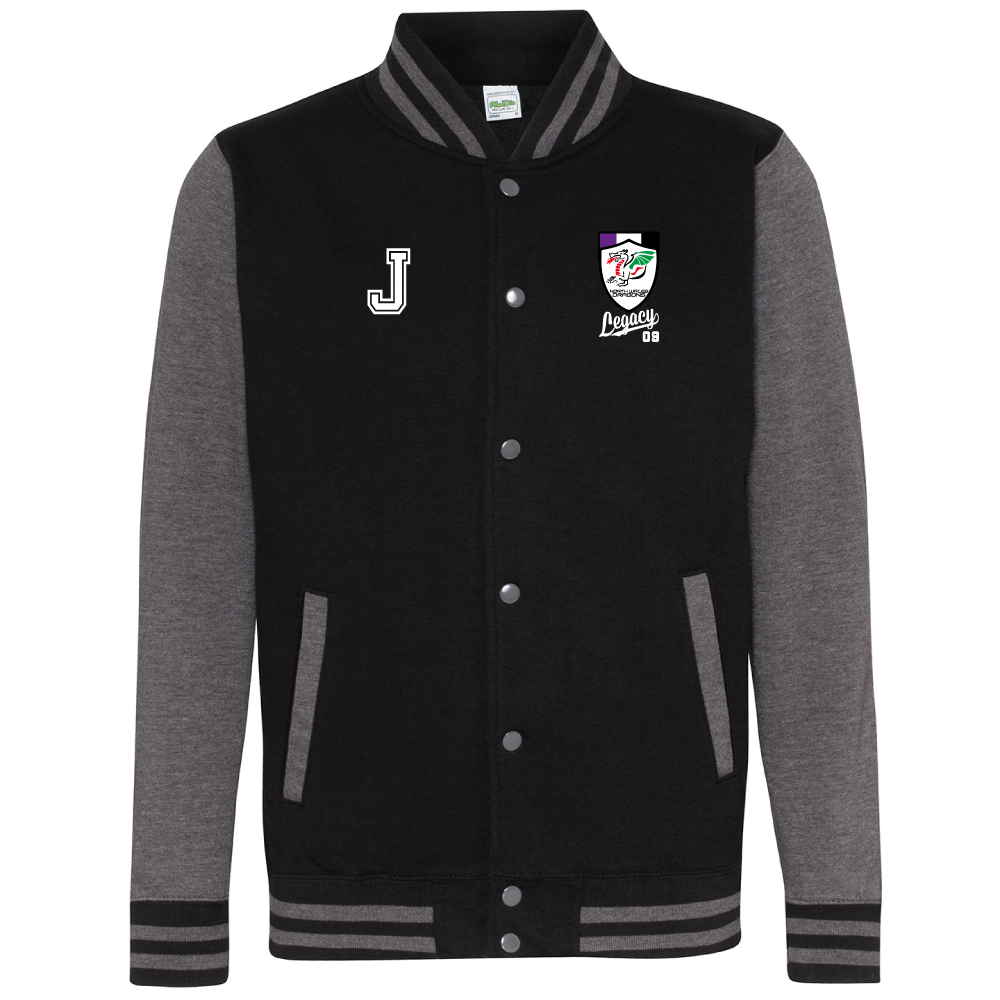 North Wales Dragons Community Football Team - Legacy Badge Varsity Jackets