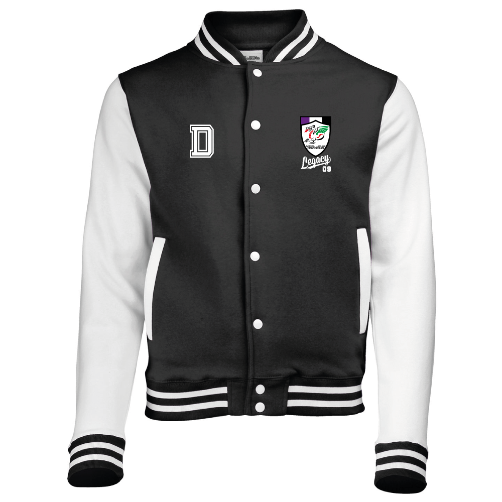 North Wales Dragons Community Football Team - Legacy Badge Varsity Jackets