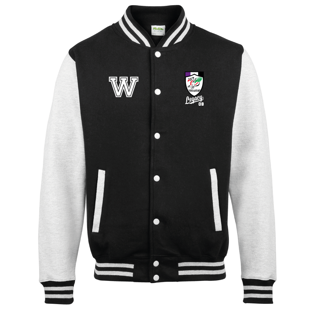 North Wales Dragons Community Football Team - Legacy Badge Varsity Jackets