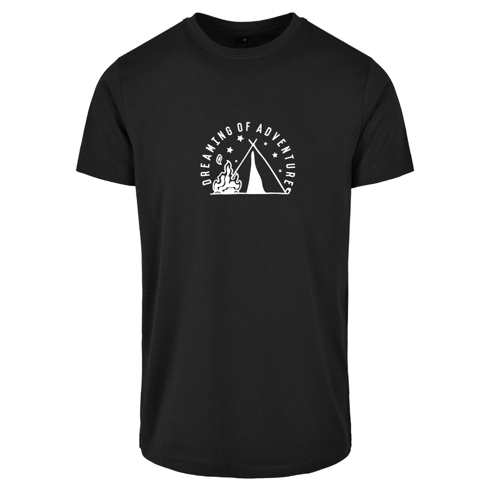 Dreaming of Adventure Camping Tent Themed Unisex T-Shirt