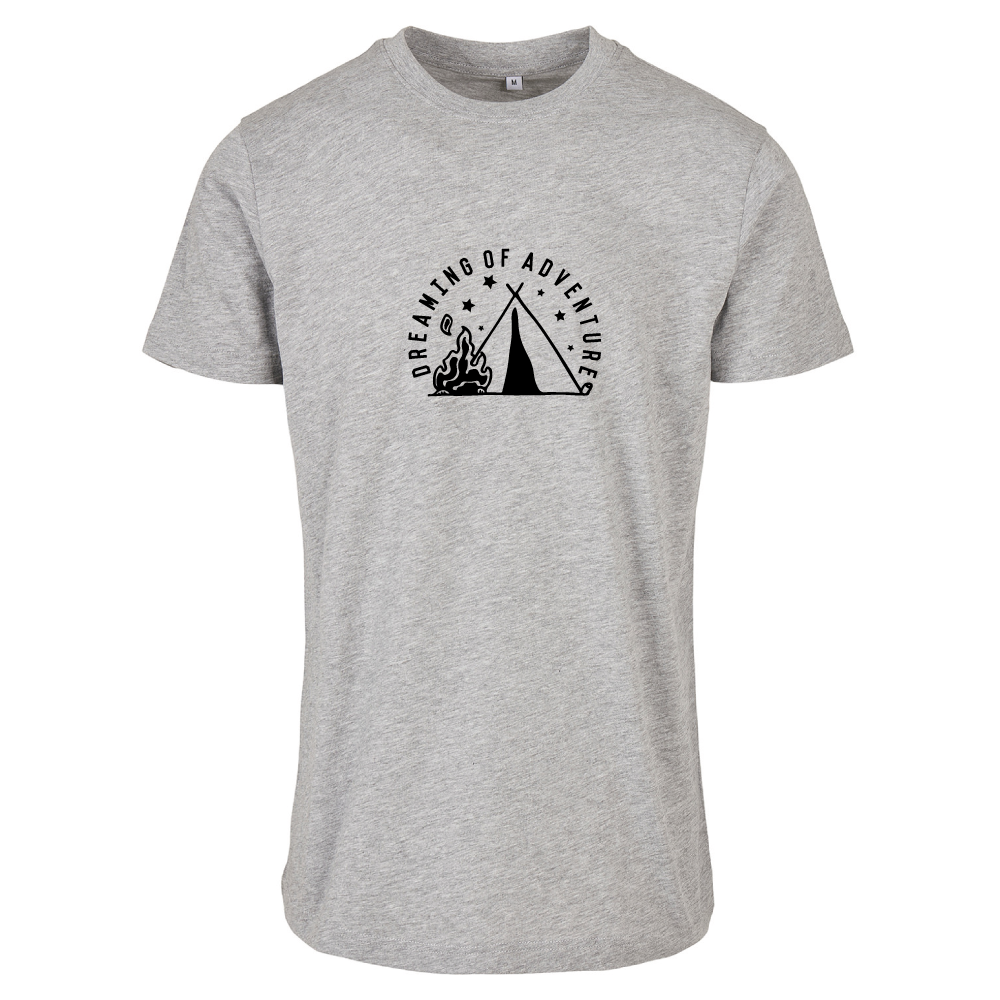 Dreaming of Adventure Camping Tent Themed Unisex T-Shirt
