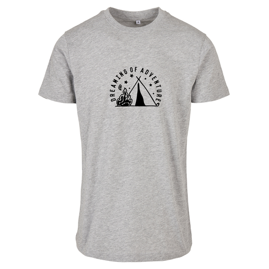 Dreaming of Adventure Camping Tent Themed Unisex T-Shirt