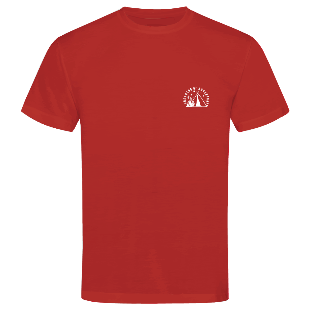 Dreaming of Adventure Camping Themed Unisex T-Shirt