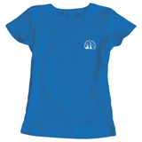 Dreaming Of Adventure camping themed ladies t-shirt