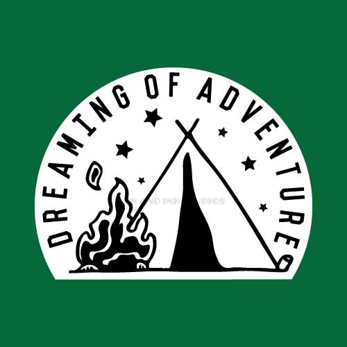 Dreaming of Adventures Sticker | Camping Themed Sticker