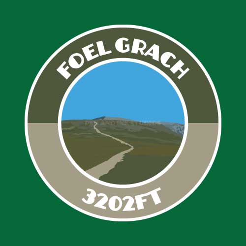 Foel Grach Sticker | Welsh 3000's Visitor Themed Sticker