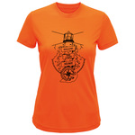 Follow the Light Home Lighthouse Ladies T-Shirt