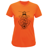 Follow the Light Home Lighthouse Ladies T-Shirt