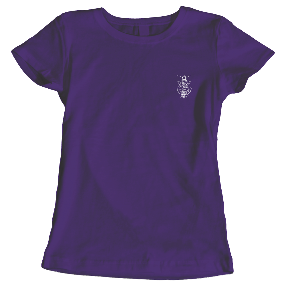 Follow the Light Home Lighthouse Ladies T-Shirt