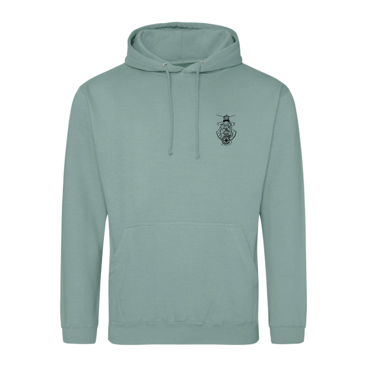 Coastal Hoodie UK | Follow The Light Home Sea | Ocean Lifestyle Clothing