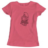 Follow the waves home surfing themed ladies t-shirt
