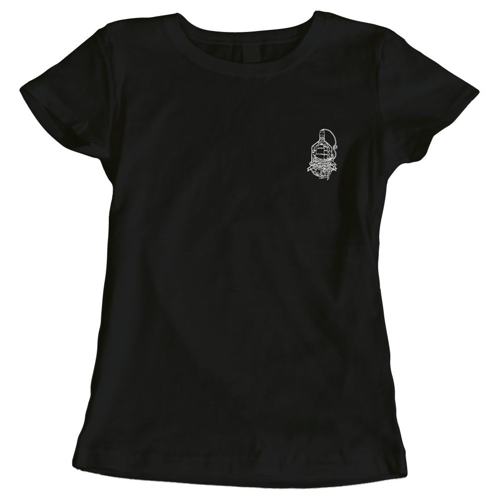 Follow the waves home surfing themed ladies t-shirt