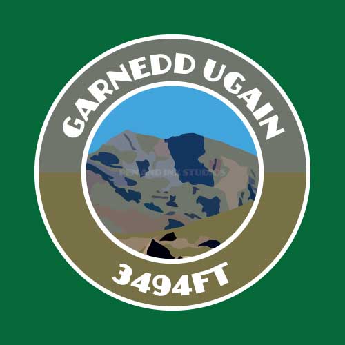 Garnedd Ugain Sticker | Welsh 3000's Visitor Themed Sticker