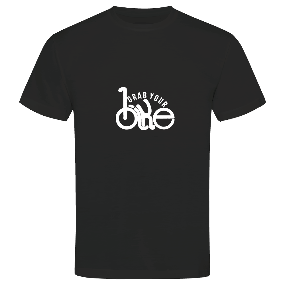 Grab Your Bike Cycling-Themed T-Shirt