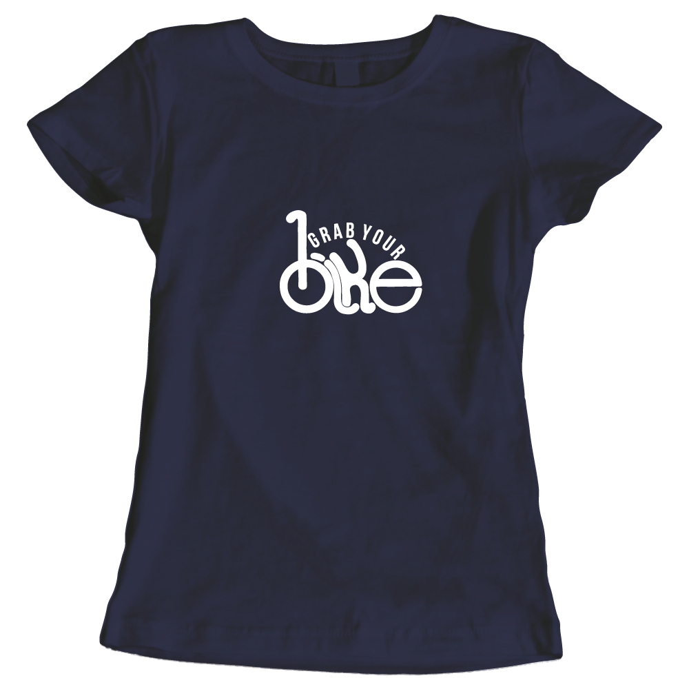 Grab Your Bike Cycling-Themed Ladies T-Shirt