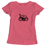 Grab Your Bike cycling themed ladies t-shirt