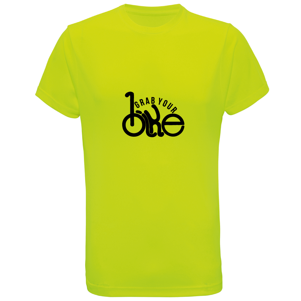 Grab Your Bike Cycling-Themed T-Shirt