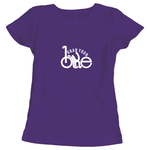 Grab Your Bike cycling themed ladies t-shirt