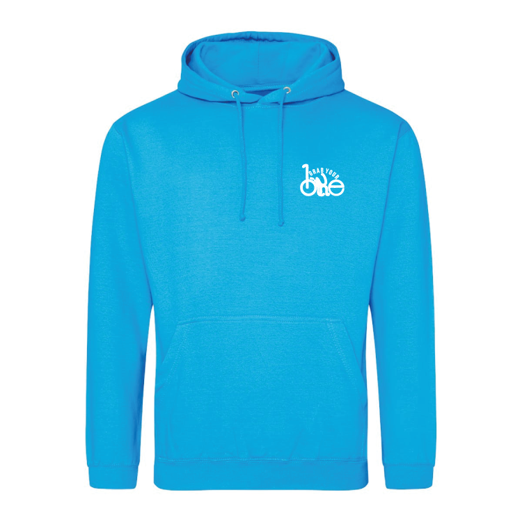 Grab Your Bike Cycling-Themed Hoody – Unisex Adventure Hoodie