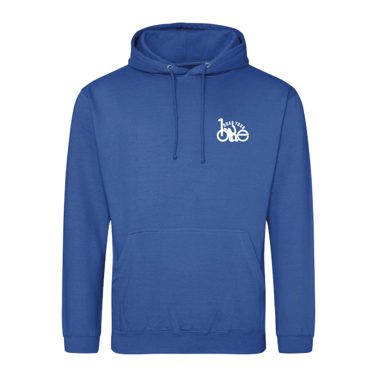 Grab Your Bike Cycling-Themed Hoody – Unisex Adventure Hoodie