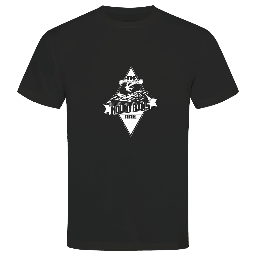 Home Is Where The Mountains Are T-Shirt