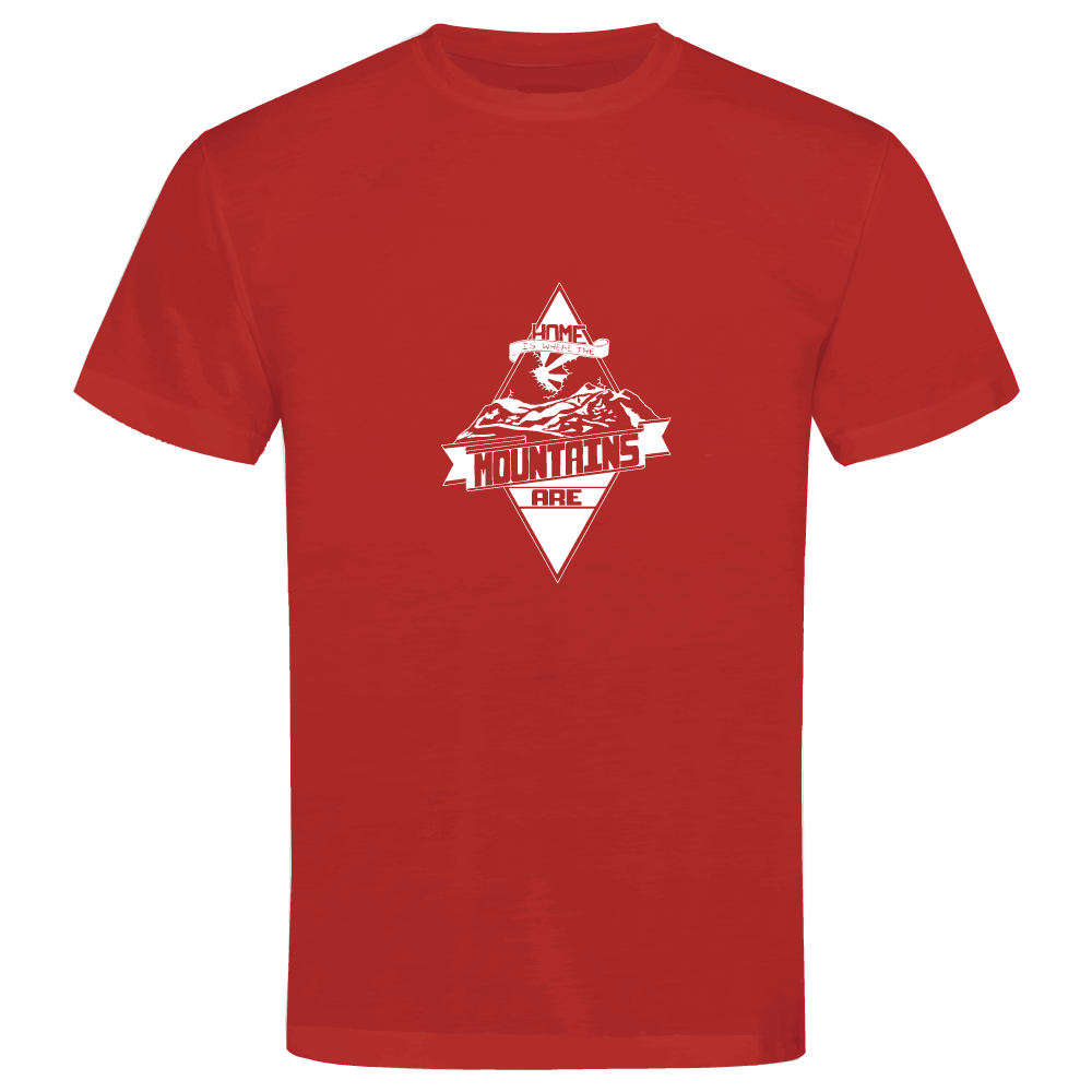Home Is Where The Mountains Are T-Shirt