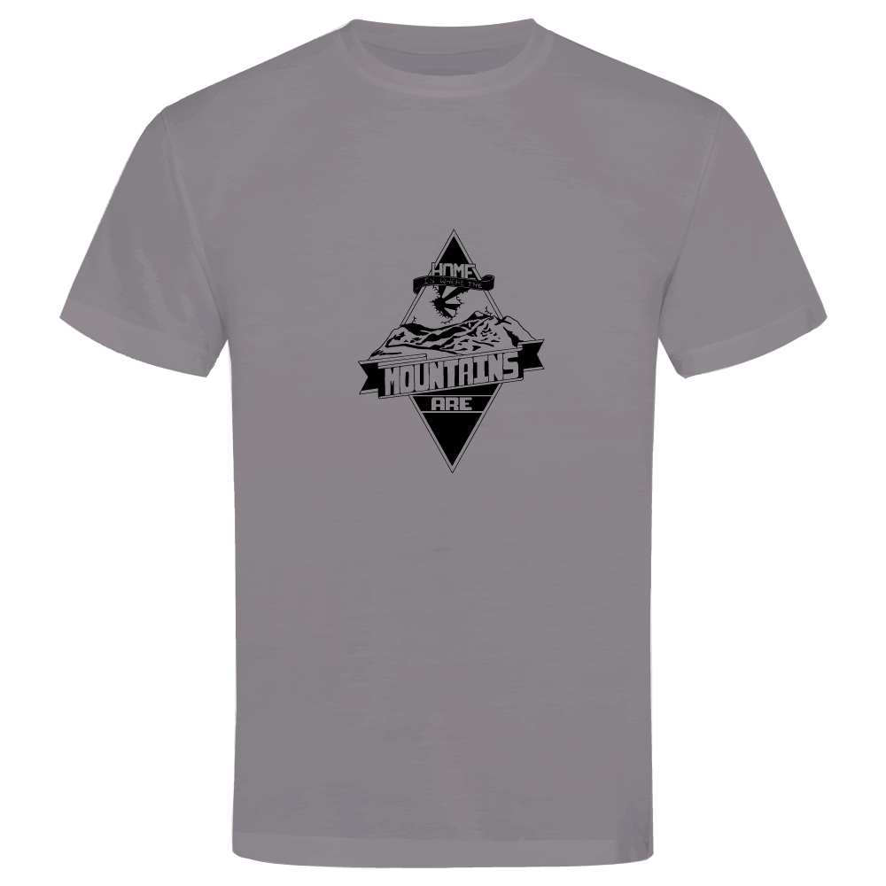 Home Is Where The Mountains Are T-Shirt