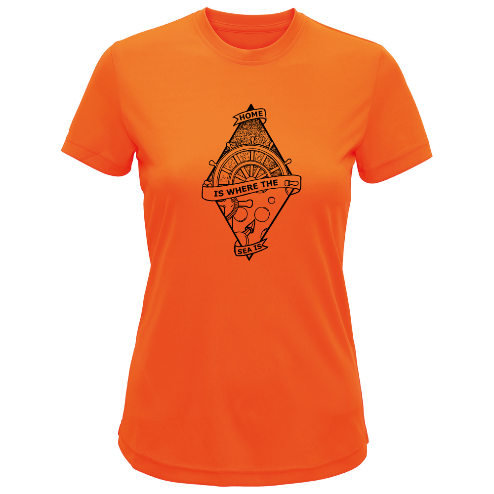 Home Is Where The Sea Is Ladies T-Shirt