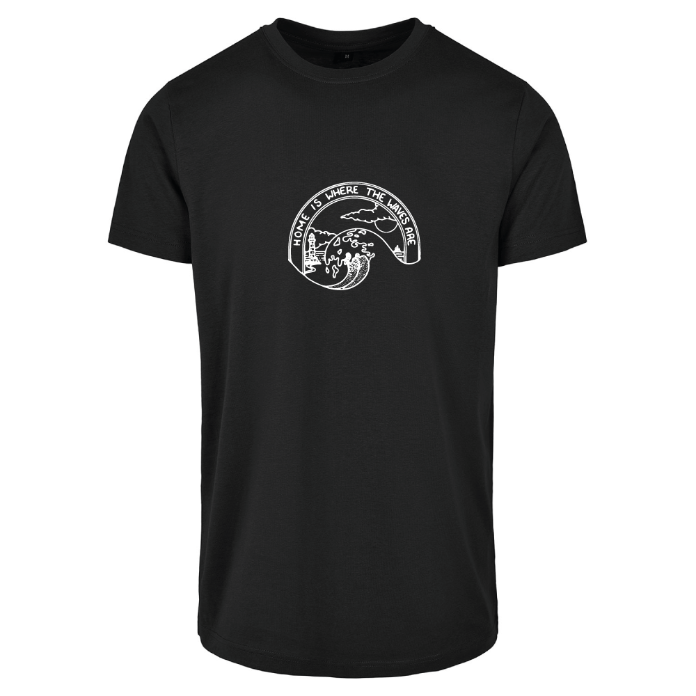 Home Is Where The Waves Are Surf Themed Unisex T-Shirt