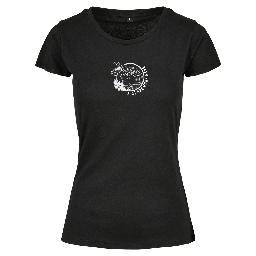 Just One More Wave Adventure Tee | Surf Ladies T-Shirt UK | Coastal Lifestyle Clothing