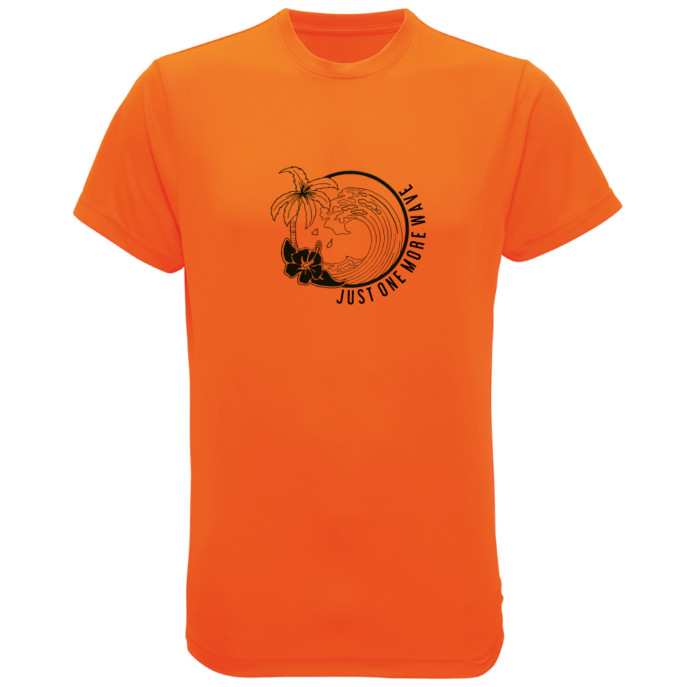 Just One More Wave Surfing-Themed Adventure T-Shirt