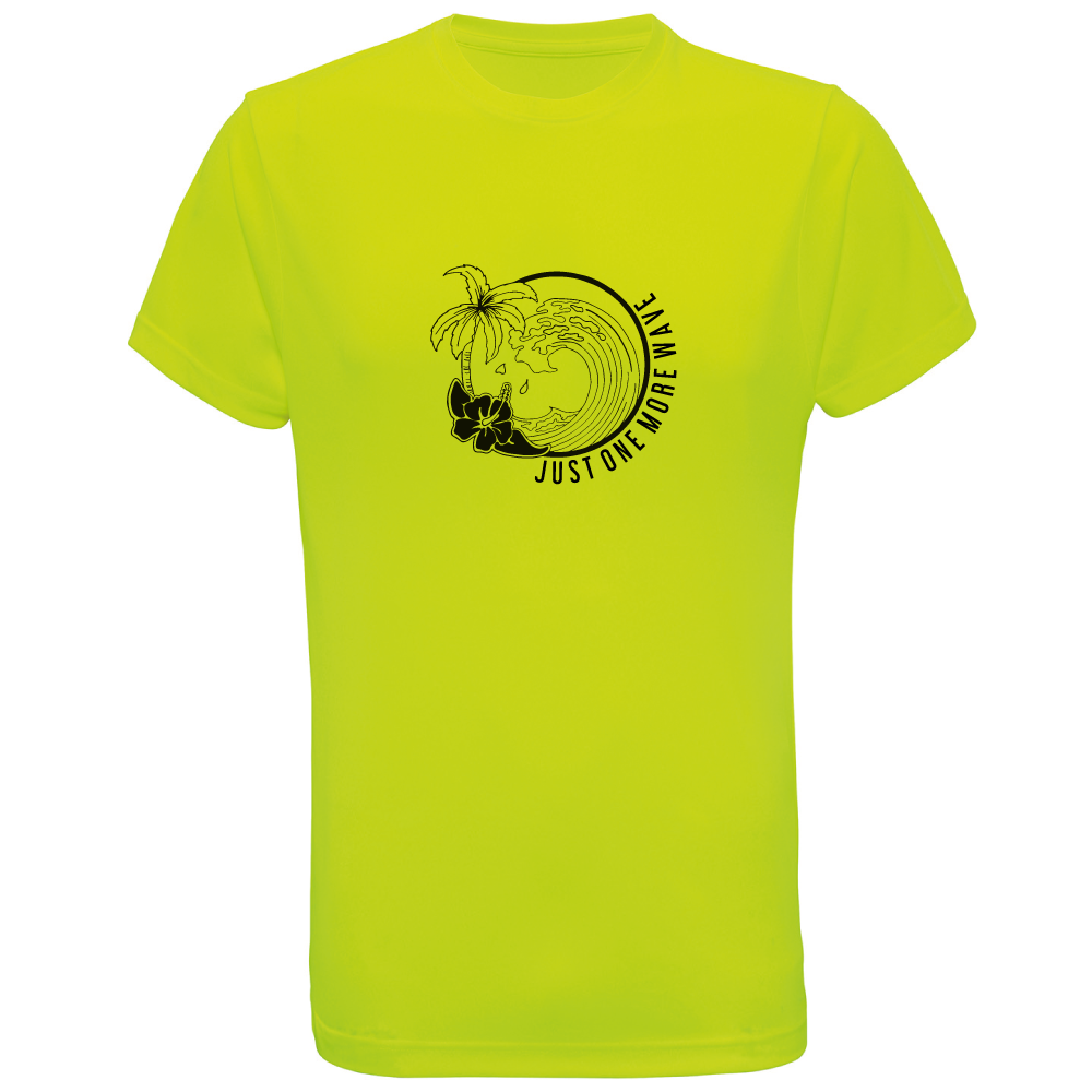 Just One More Wave Surfing-Themed Adventure T-Shirt