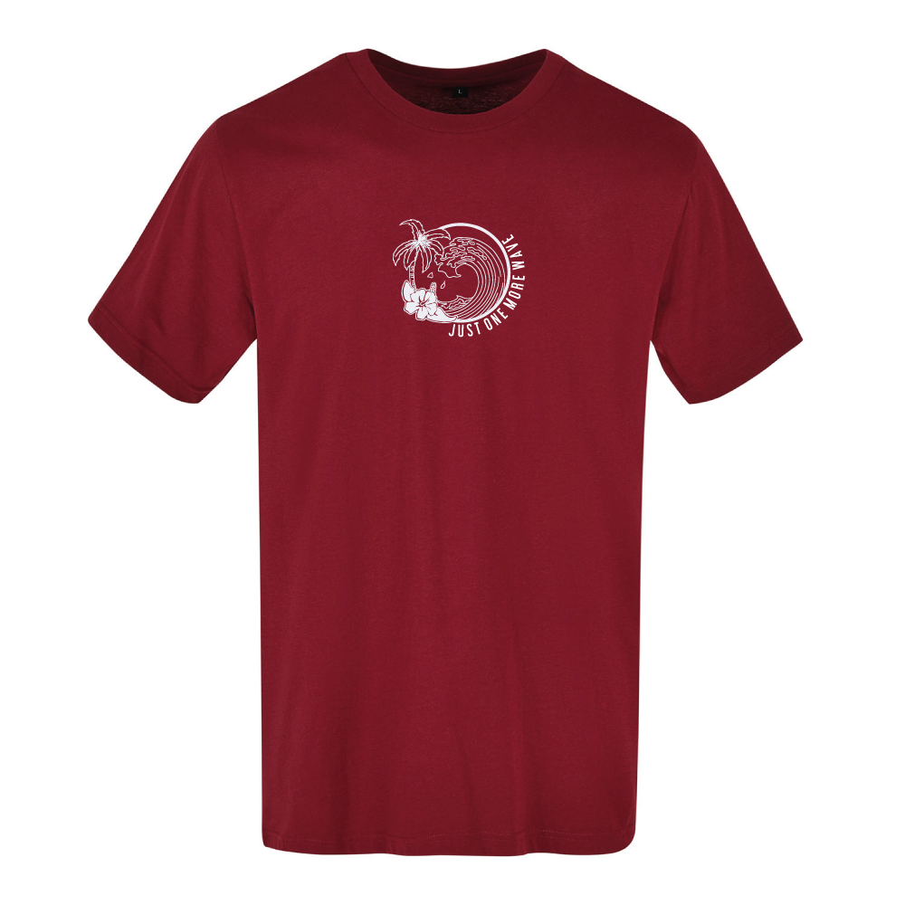 Just One More Wave Adventure Tee | Surf Unisex T-Shirt UK | Coastal Lifestyle Clothing