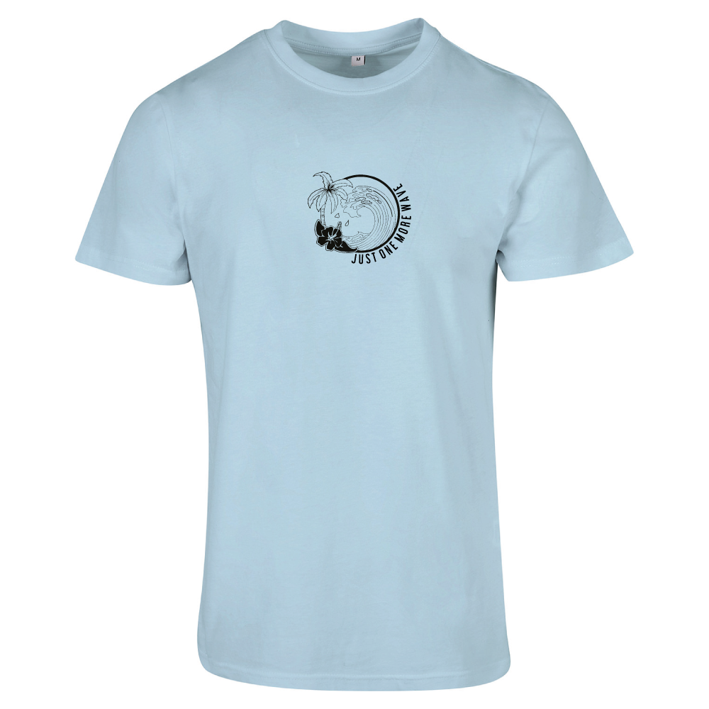 Just One More Wave Adventure Tee | Surf Unisex T-Shirt UK | Coastal Lifestyle Clothing